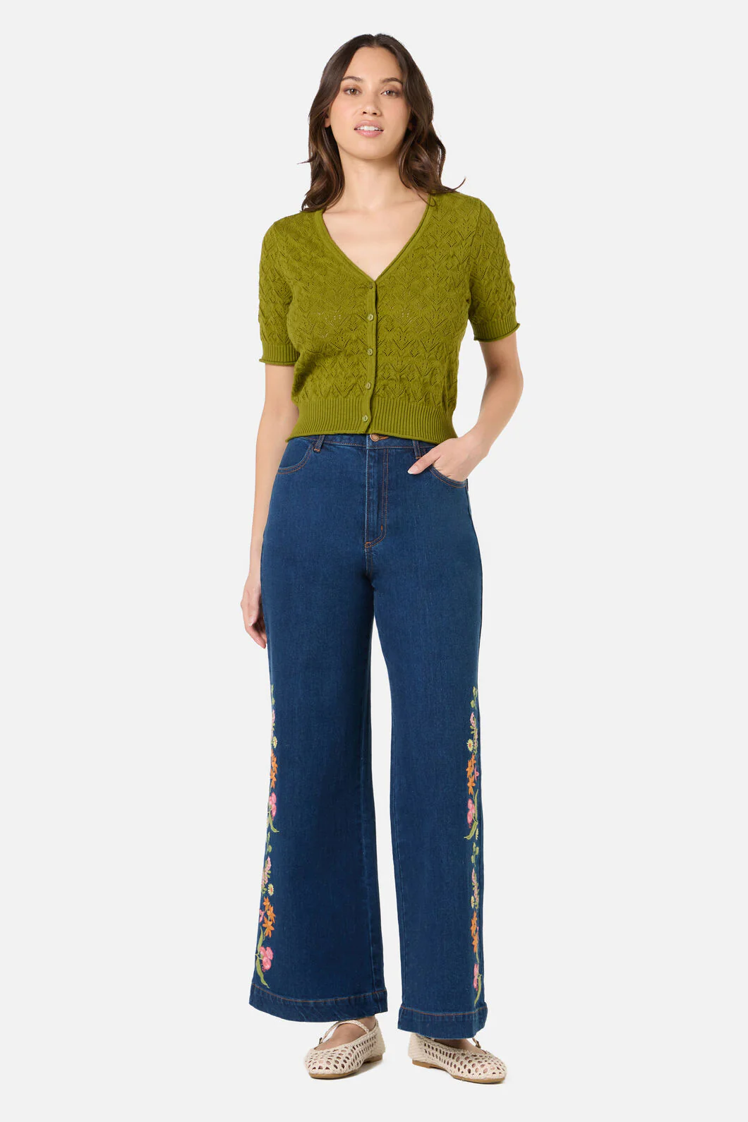 Wednesday Lace Knit Cardigan - Image 4