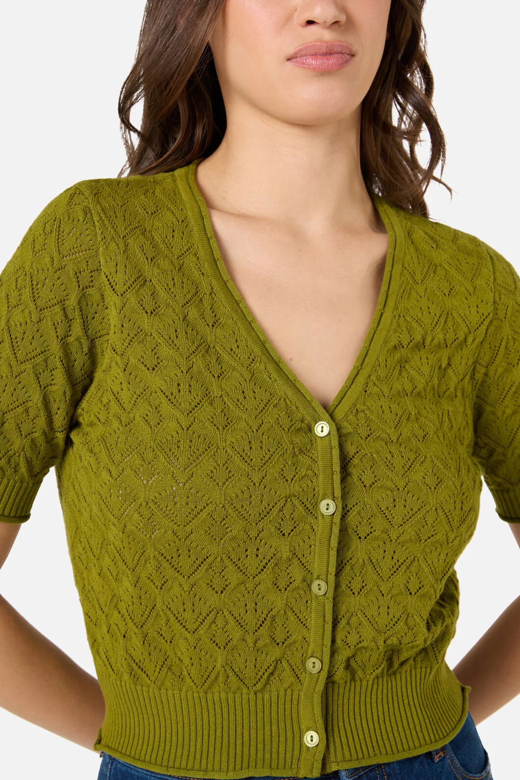 Wednesday Lace Knit Cardigan - Image 7
