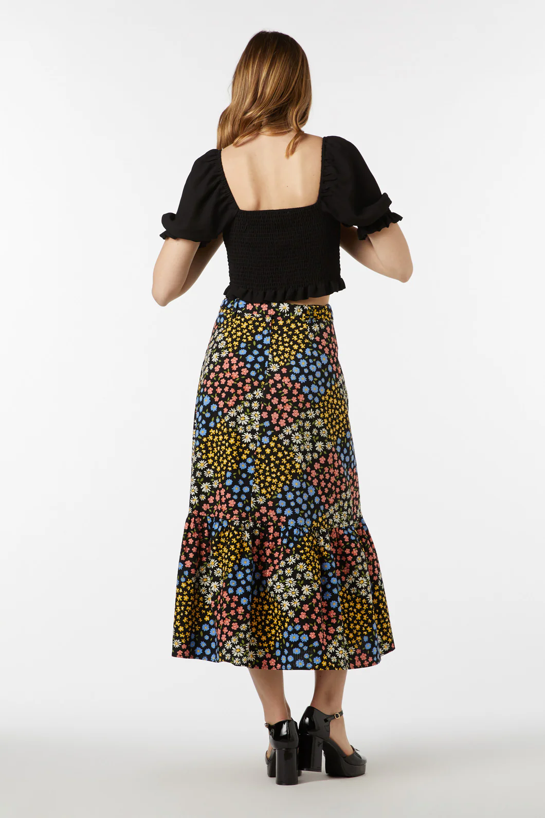 Wendy Floral Skirt - Image 3