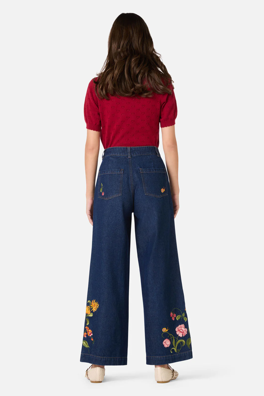 Whimsical Emb Jean - Image 5