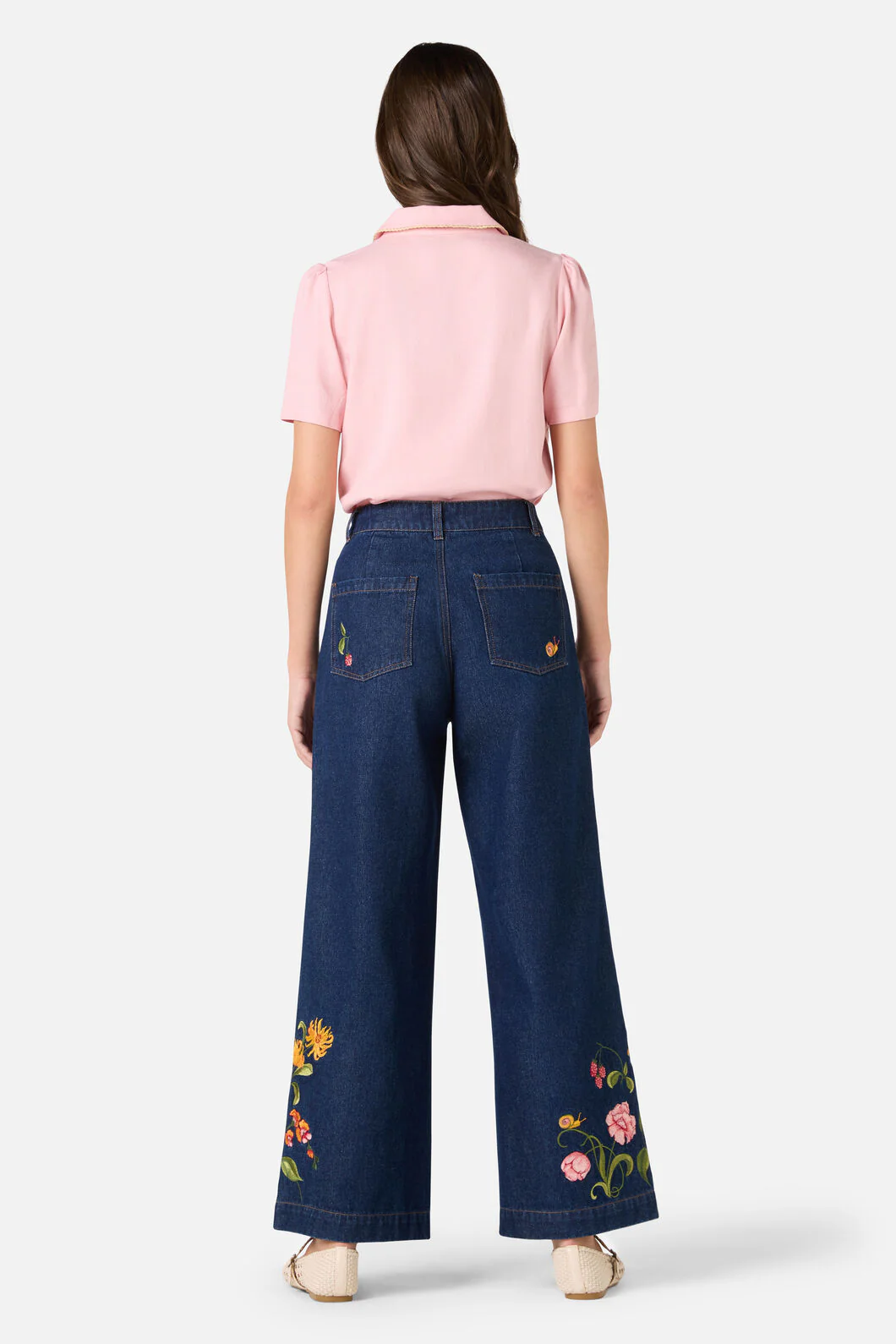 Whimsical Embroidered Blouse - Image 5