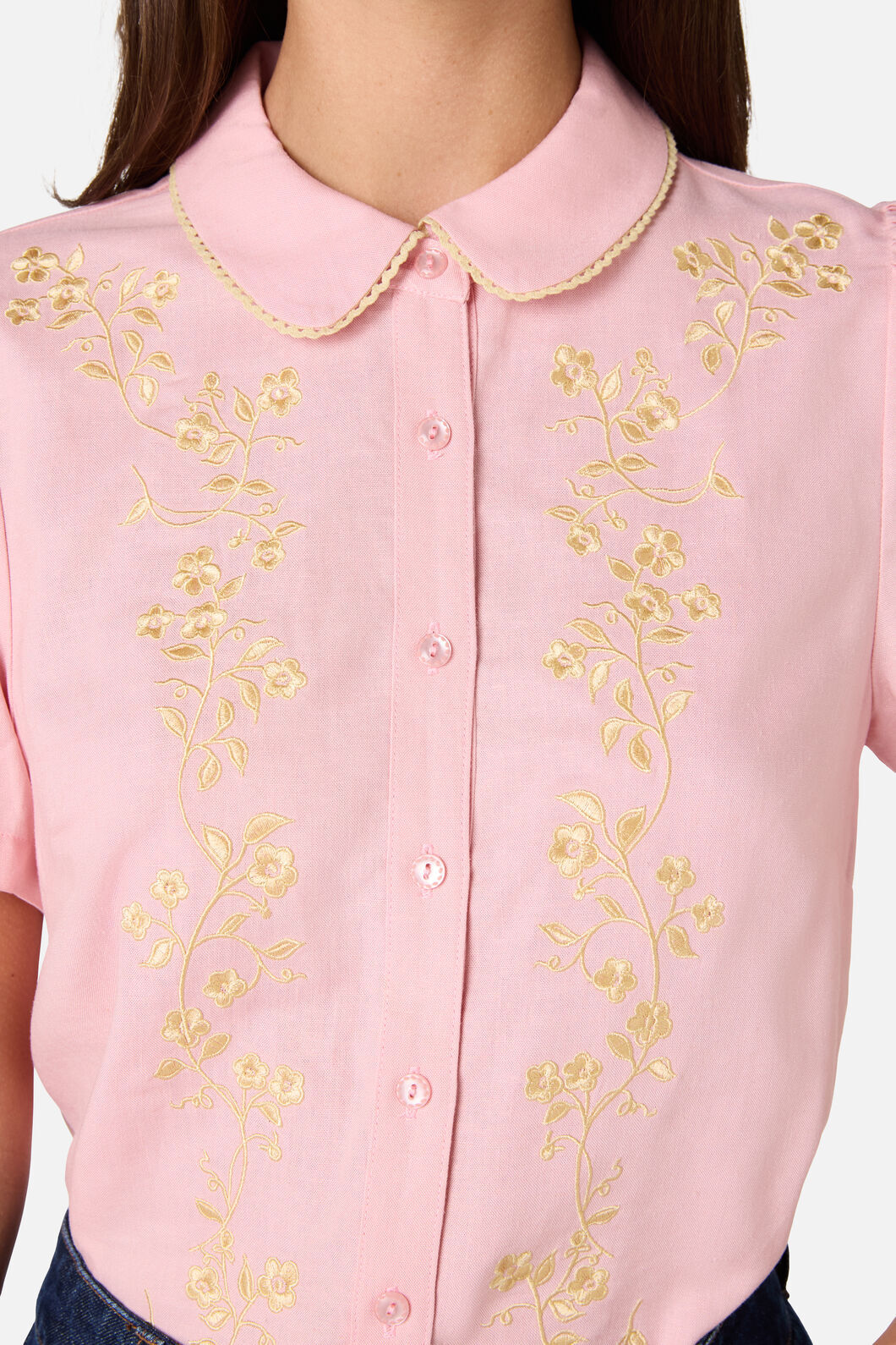 Whimsical Embroidered Blouse - Image 6