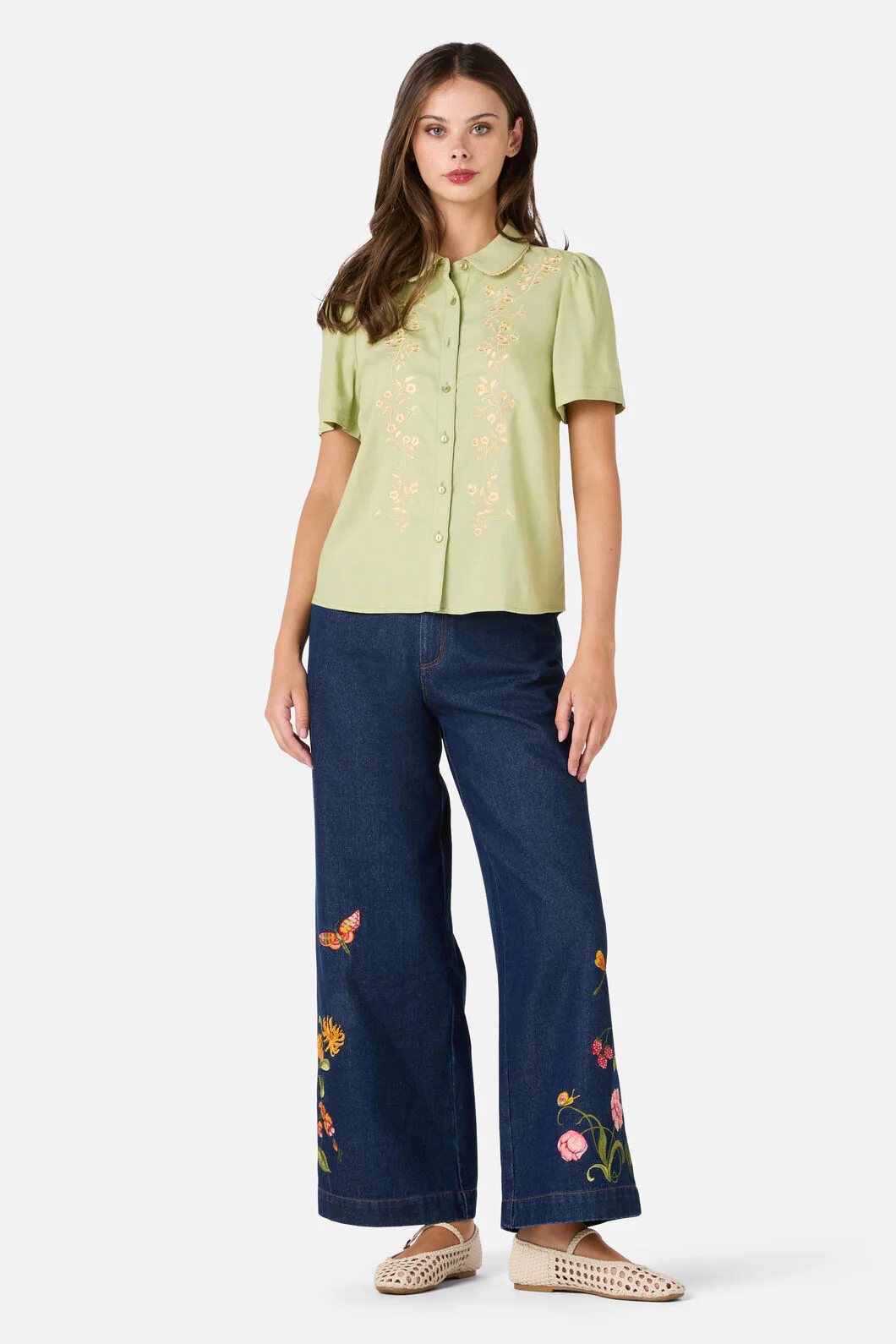 Whimsical Embroidered Blouse - Image 8