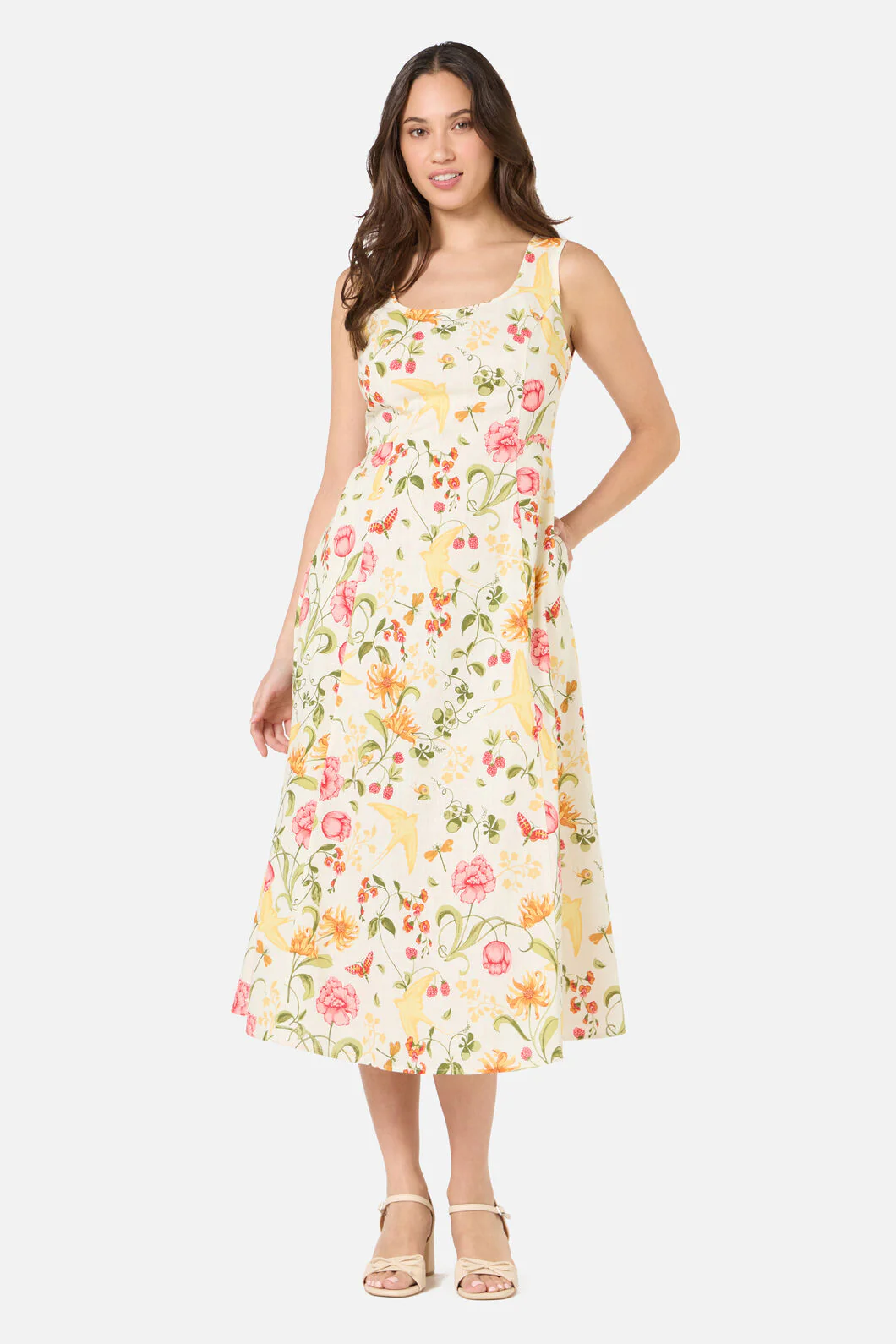 Whimsical Garden Midi Dress - Image 2