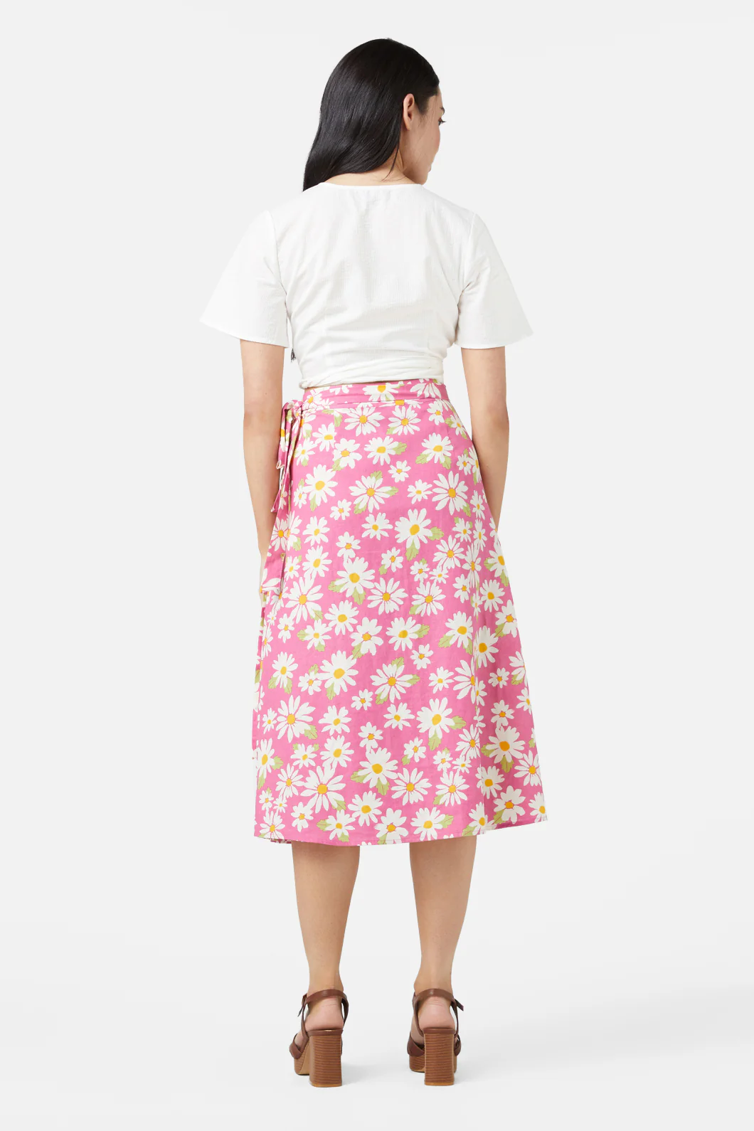 Wild Daisy Wrap Skirt - Image 4