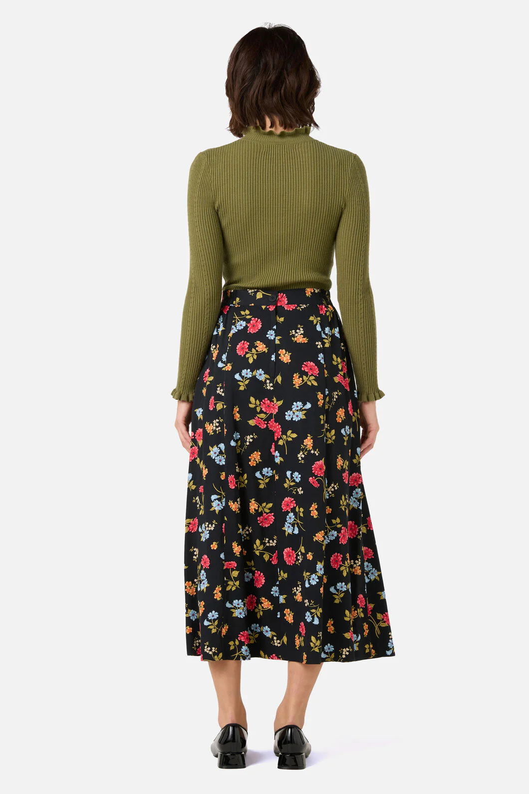 Winona Flower Midi Skirt - Image 3