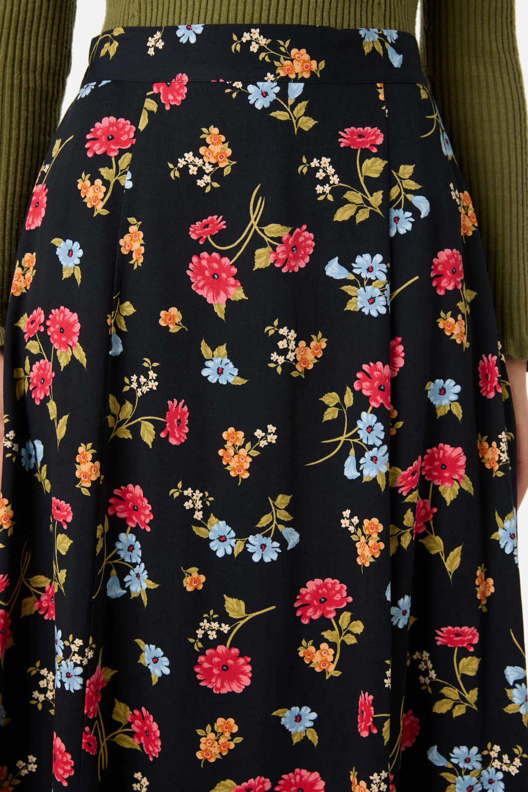 Winona Flower Midi Skirt - Image 6