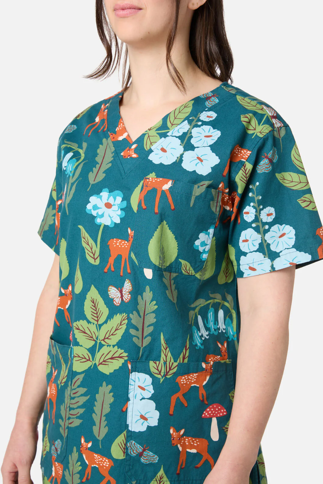 Winter Deer Scrub Set - Image 8