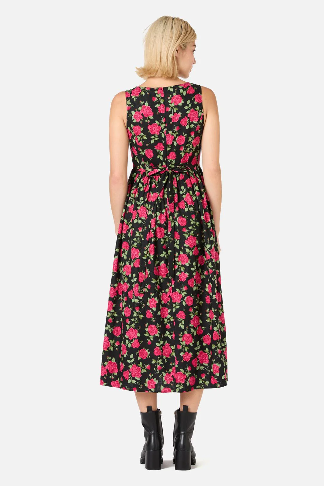 Winter Rose Midi Dress - Image 5