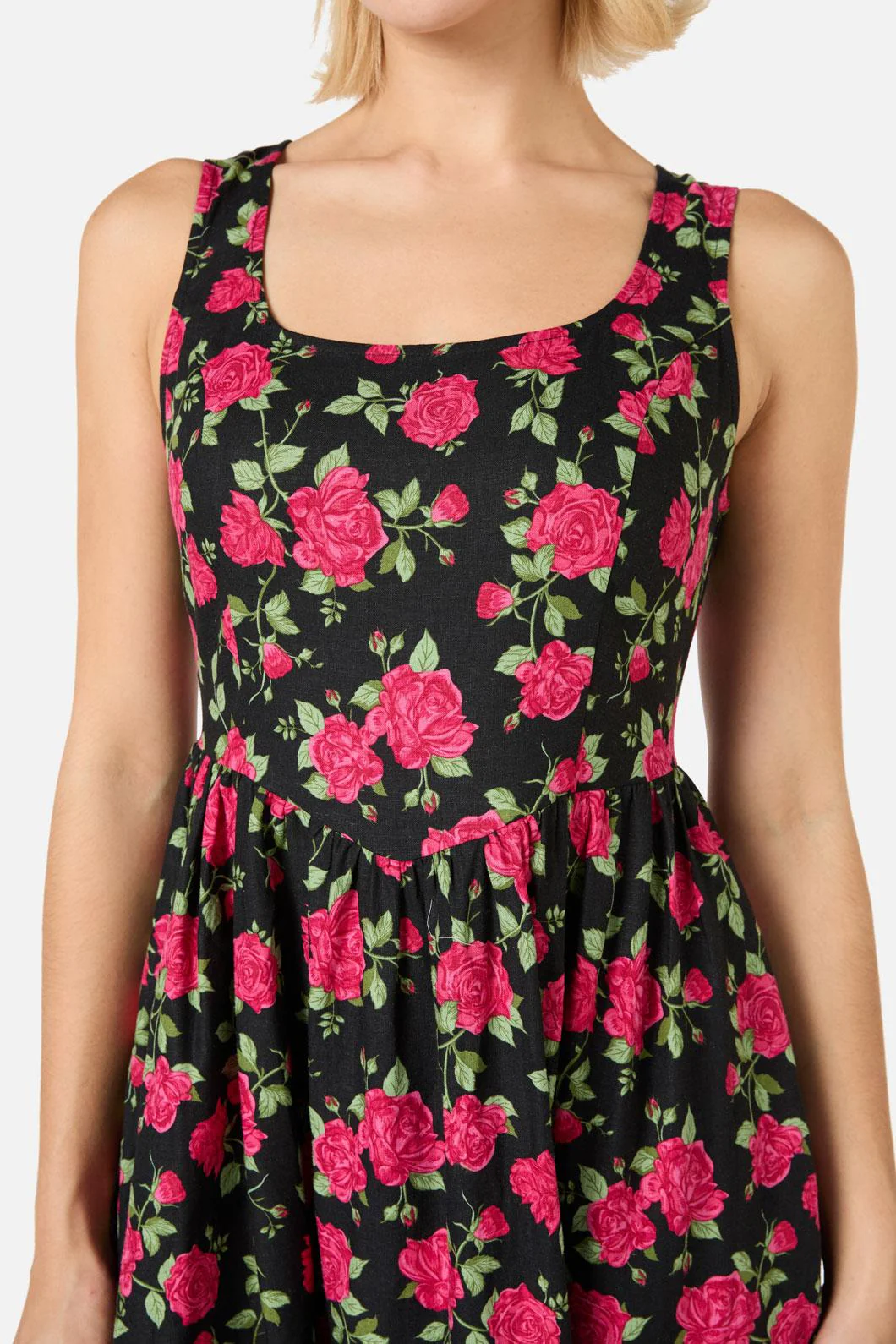 Winter Rose Midi Dress - Image 6