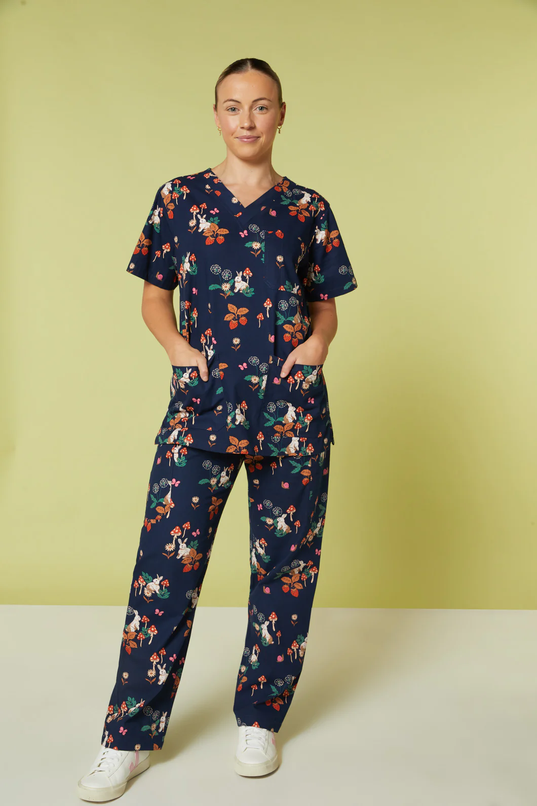 Wonderland Scrub Set - Image 4