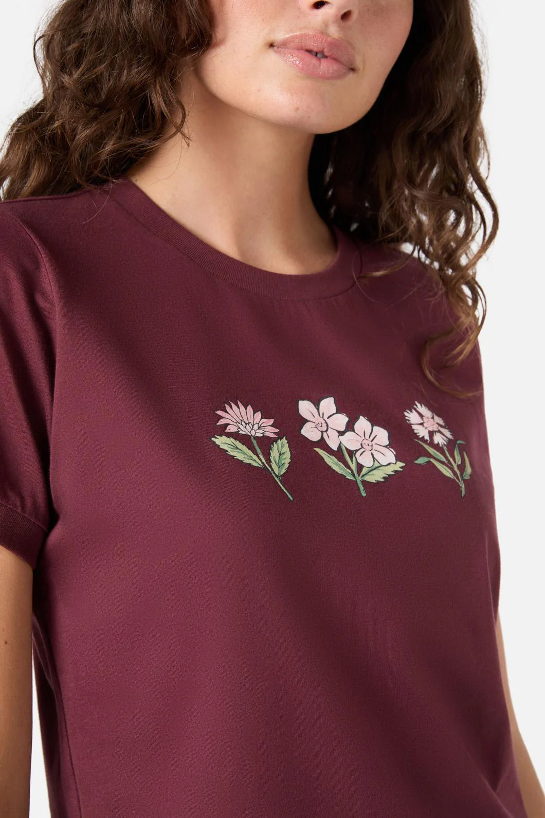 Yvette Butterfly Flower Tee - Image 4