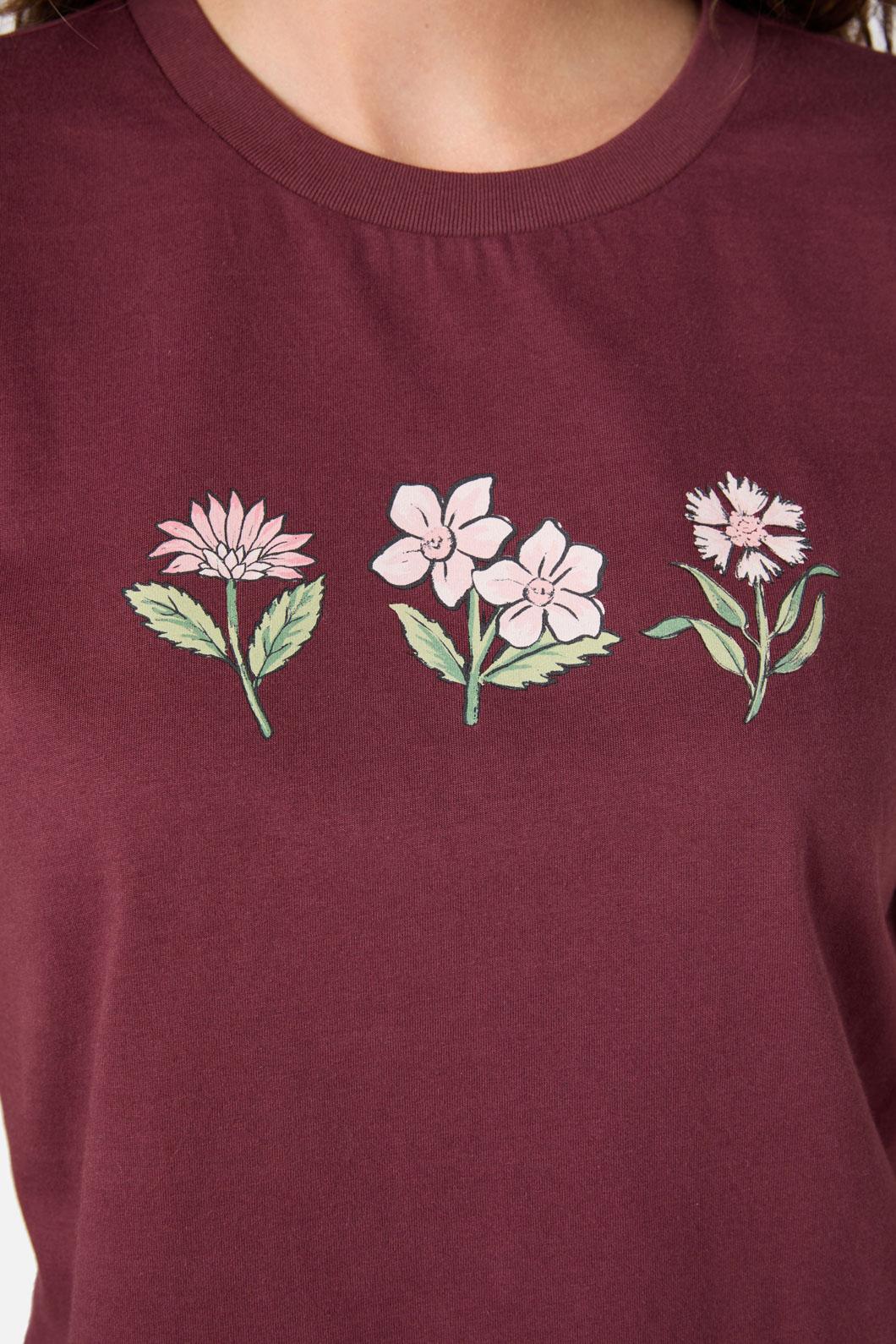 Yvette Butterfly Flower Tee - Image 5