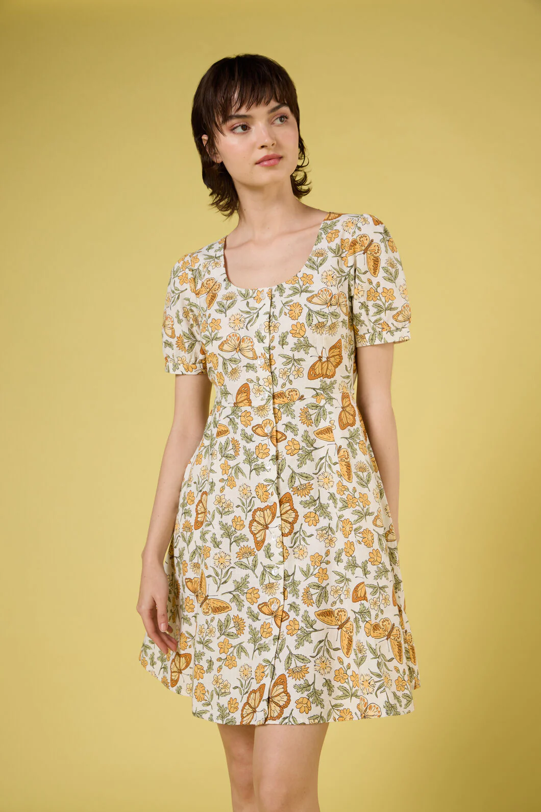 Yvette Butterfly Mini Dress