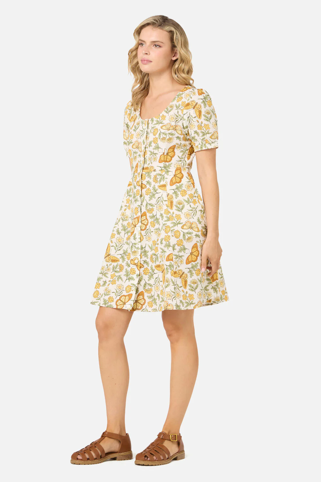 Yvette Butterfly Mini Dress - Image 5