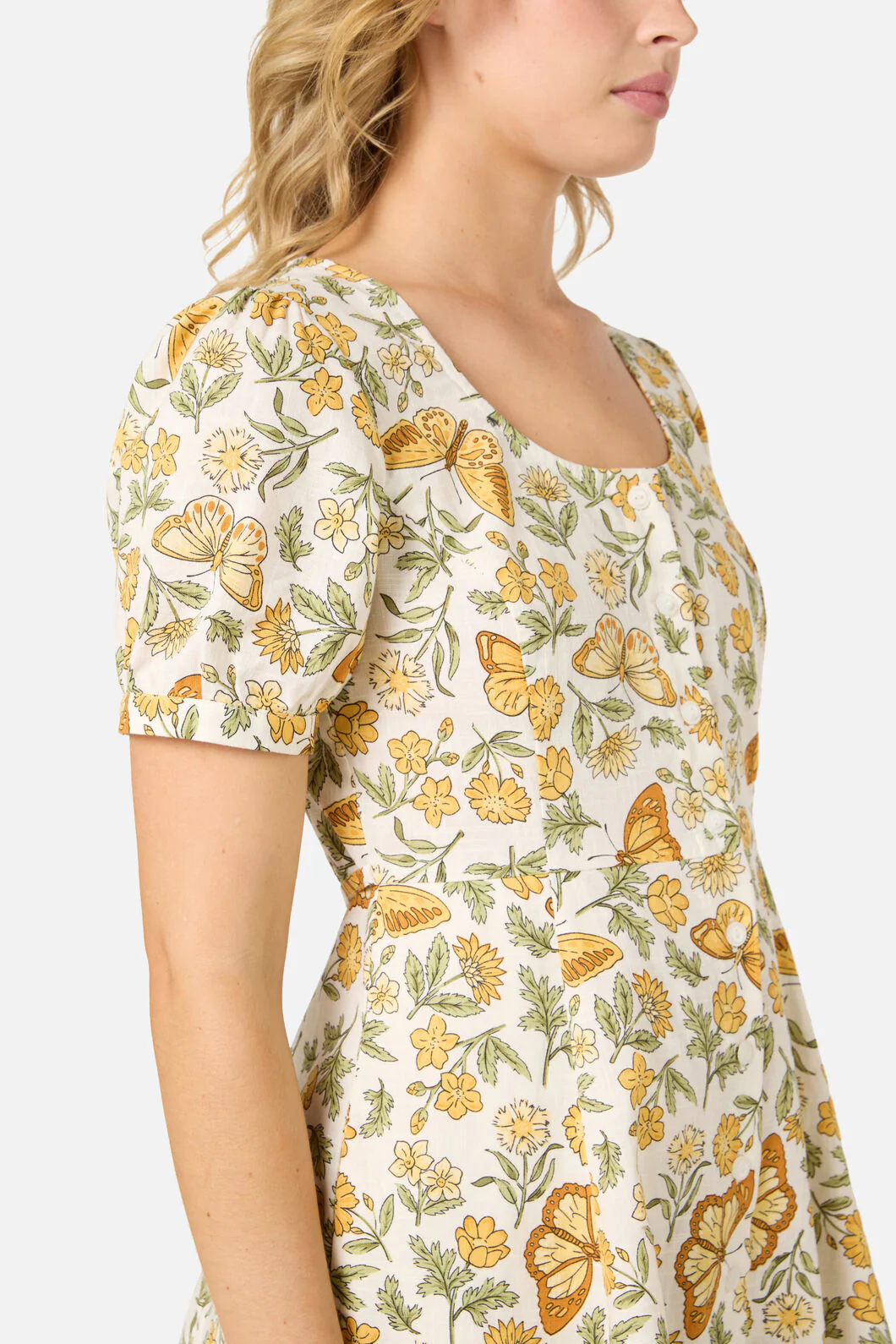 Yvette Butterfly Mini Dress - Image 7