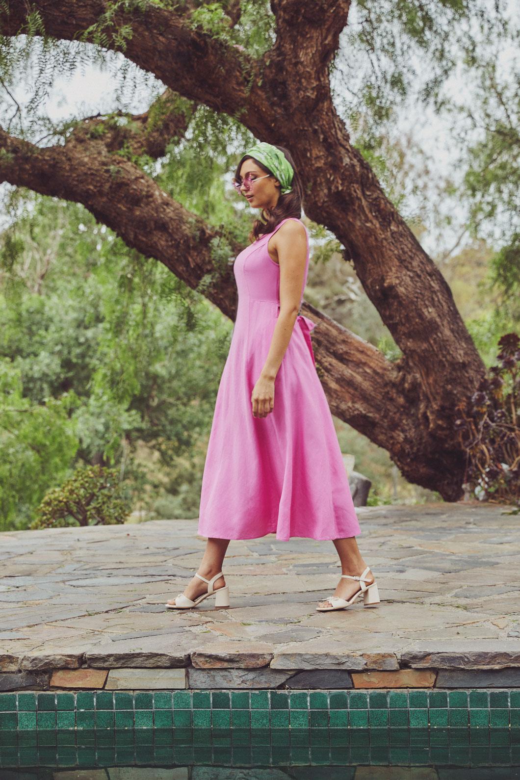Zina Midi Dress - Image 4