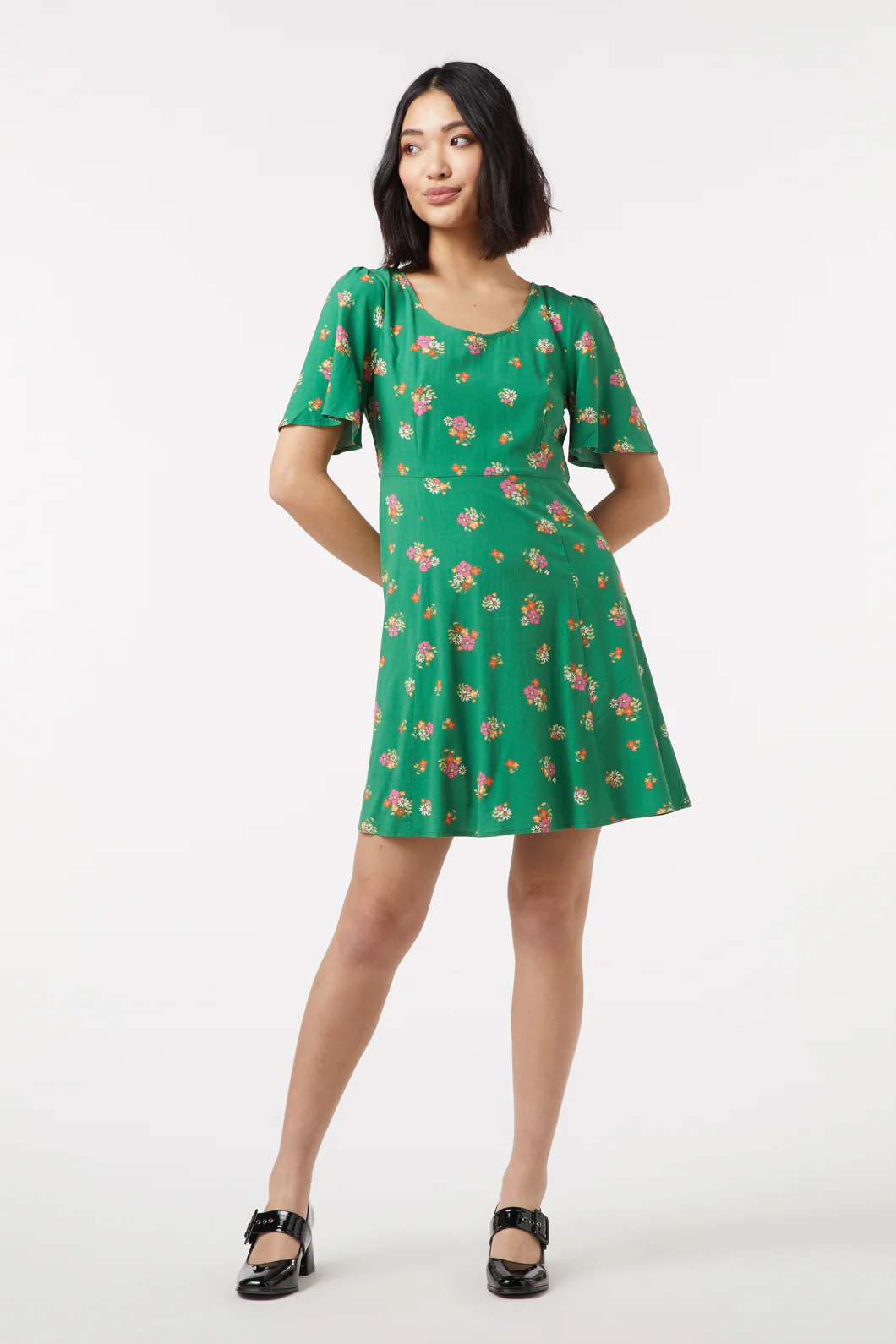 Ziva Floral Mini Dress - Image 3