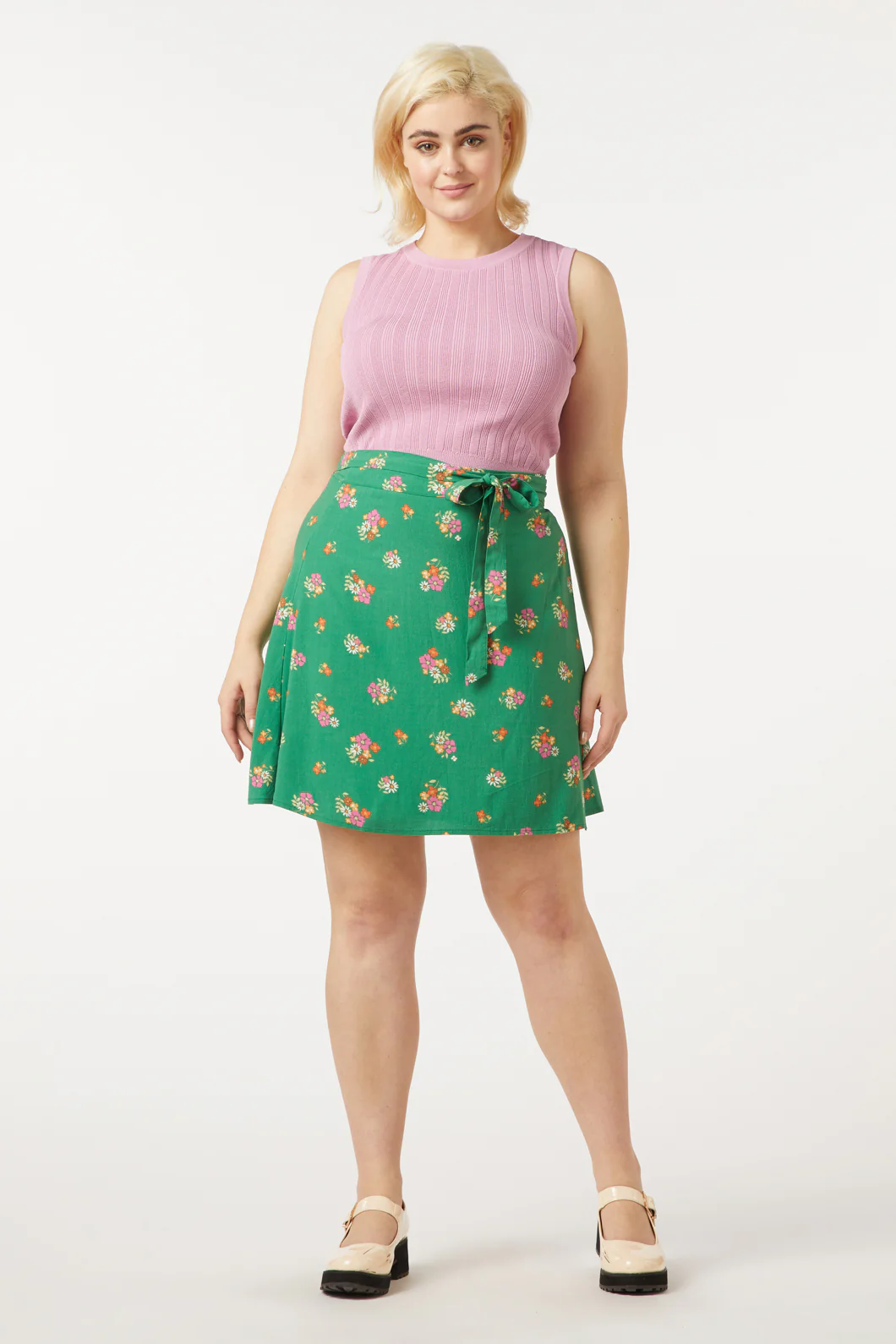 Ziva Floral Mini Skirt - Image 16